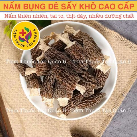 Nấm Bụng Dê 20GRAM HÀNG TỰ NHIÊN, THỊT DẦY (Nguyên liệu nấu canh, hầm bổ dưỡng) 305716