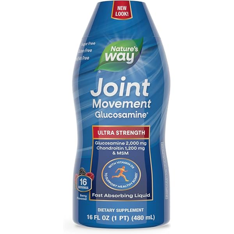 Hỗ trợ xương khớp Glucosamine dạng nước Joint Movement 480ml, chính hãng có bill Mỹ