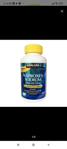 Viên uống giảm đau hạ sốt Kirkland Signature Naproxen Sodium 220mg - Giảm đau hiệu quả, hạ sốt nhanh chóng, 400 viên tiện lợi cho gia đình 754270