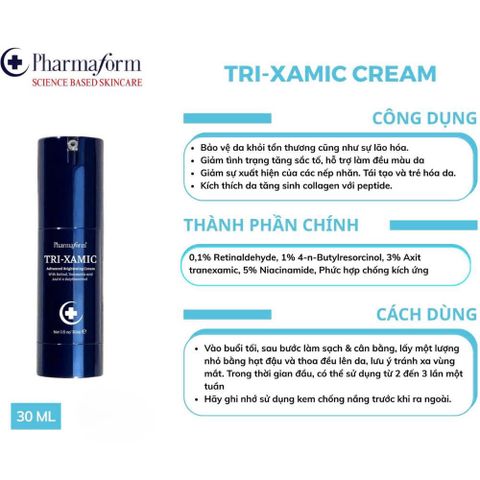Pharmaform Tri-xamic Cream 30ml [hàng công ty]