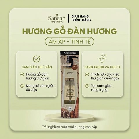 Sữa tắm Neutrogena Rainbath Ocean Mist/ Original Scent/ Santal Scent 1182ml