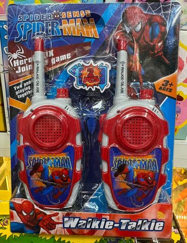Bộ đàm thoại liên lạc 3311A chủ đề siêu nhân người Nhện Spider man