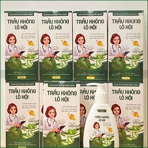 1 HỘP DUNG DỊCH VỆ SINH TRẦU KHÔNG LÔ HỘI PQ NATURAL - DUNG DỊCH VỆ SINH PHỤ NỮ THIÊN NHIÊN, GIÚP KHỬ MÙI, SÁT KHUẨN, NGĂN NGỪA VIÊM NHIỄM PHỤ KHOA - CHAI 150ML