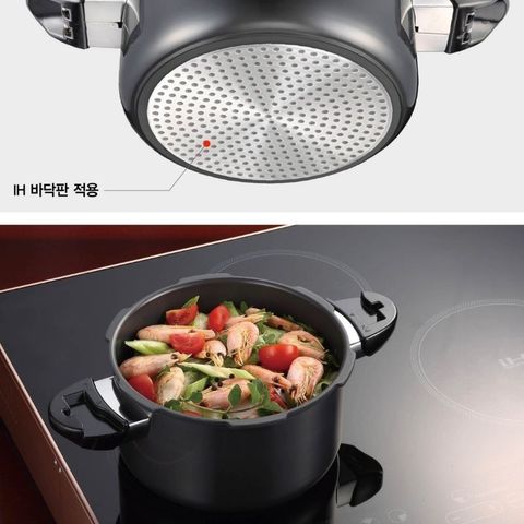 Nồi áp suất nhôm chống dính hiệu PN BMPC-08(IH) [4.2L]