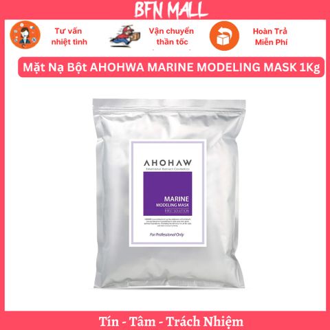 Mặt Nạ Bột AHOHWA MARINE MODELING MASK - Làm sáng căng mịn và chống lão hóa 1Kg
