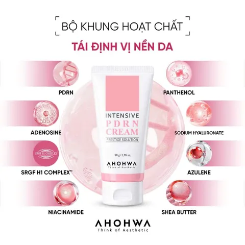 Kem Dưỡng AHOHWA Intensive PDRN Cream 12g/50g/200g Phục Hồi Trẻ Hoá Da