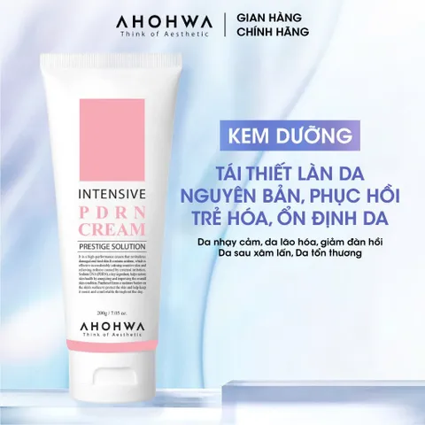 Kem Dưỡng AHOHWA Intensive PDRN Cream 12g/50g/200g Phục Hồi Trẻ Hoá Da