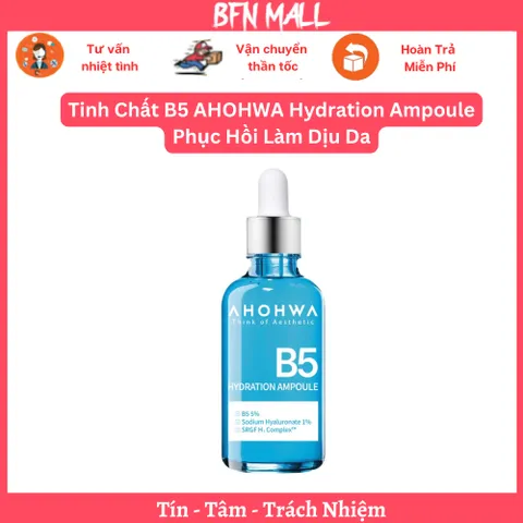 Tinh Chất B5 AHOHWA Hydration Ampoule Phục Hồi Làm Dịu Da