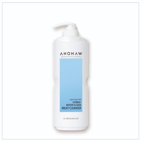 Sữa Tẩy Trang Ahohwa Hybird Water Fluide Milky Cleanser 1000ml Dành Cho Mọi Loại Da