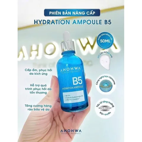 Tinh Chất B5 AHOHWA Hydration Ampoule Phục Hồi Làm Dịu Da
