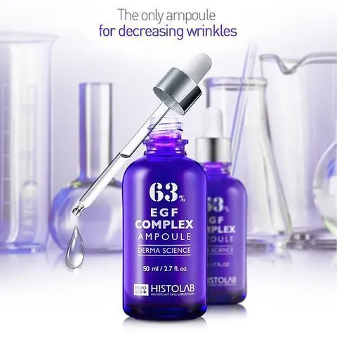 Tinh Chất Chống Lão Hoá Cao Cấp HISTOLAB EGF Complex Ampolue 63% Serum - Giúp Trẻ Hoá Da, Dưỡng Da - HISTOLAB