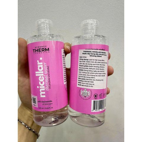 Nước Tẩy Trang Làm Sạch Sâu Synergy Therm Thermal Micellar Water 100ml