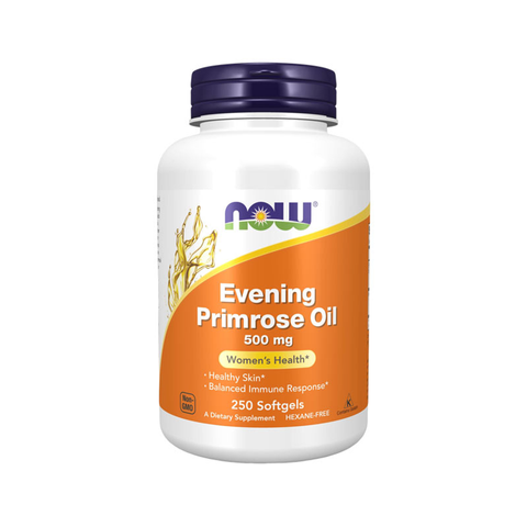 Tinh dầu hoa anh thảo Now Evening Primrose Oil 500mg 250 viên NK chính ngạch