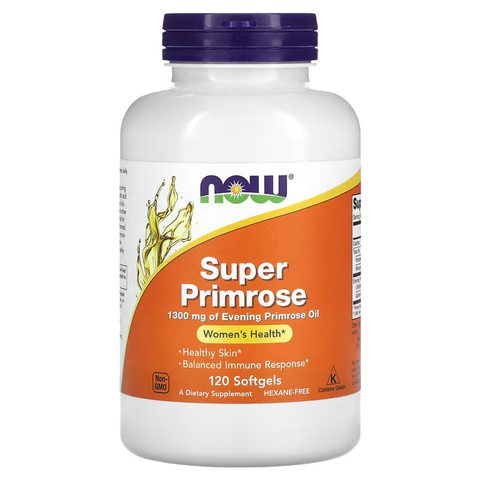 Tinh dầu hoa anh thảo Now Super Primrose 1300mg 120 viên NK chính ngạch