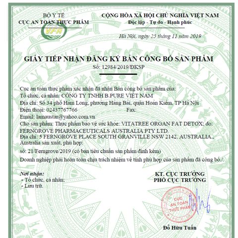 Combo Viên Uống Hydromin Off 30 Viên Vitatree Organ Fat Detox 60 Viên Hỗ Trợ Giảm Tích Nước Gọn Dáng