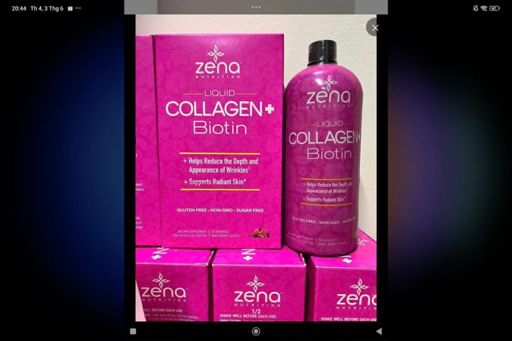Nước Collagen Biotin Zena liquid 900ml của Mỹ 755133