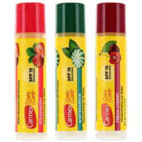 Son dưỡng môi Carmex Daily Care Moisturizing Lip Balm SPF15 4.25g x 3 thỏi