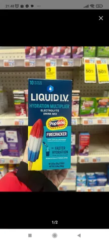 Bột điện giải Liquid I.V. Hydration Multiplier 10gói (FireCracker)