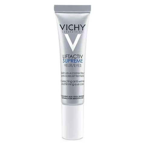 Kem Dưỡng Mắt Hỗ Trợ Giảm Nhăn, Giảm Quầng Thâm Vichy Liftactiv Supreme Eyes 15ml  NK Date Xa