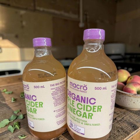 Macro Organic Apple Cider Vinegar Australia 500mL Hữu Cơ