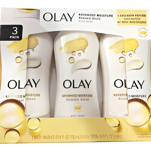 Bộ sữa tắm dưỡng thể Olay Advanced Moisture Renewal Blend Body Wash 700ml x3