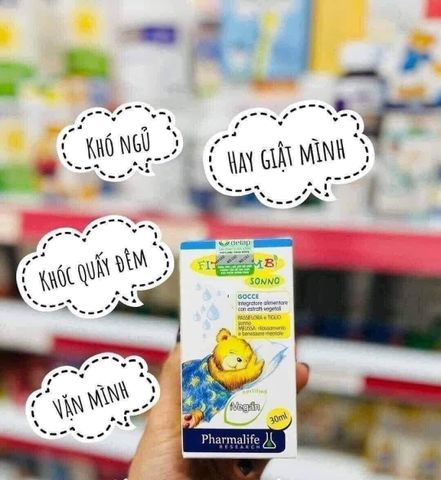 Siro hỗ trợ ngủ ngon cho bé Fitobimbi Sonno - Chiết xuất tháo dược tự nhiên, giảm khó ngủ và căng thẳng, dung tích 30ml 755265