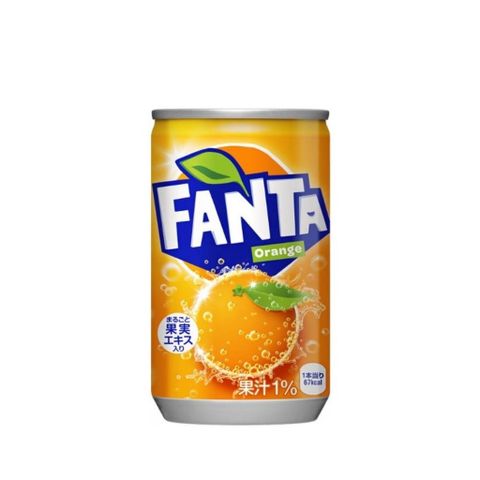 Nước Ngọt Fanta Nhật Bản Vi Nho, Vị Cam, Vị Đào -  Dung Tích  Lon 160 ml và 300ml