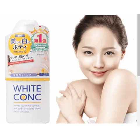 Sữa tắm trắng da white conc
