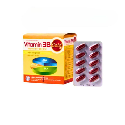 Viên Uống Vitamin 3B Gold PV (B1 B6 B12) NK chính hãng