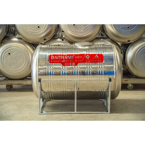 [GIAO MIỀN NAM] Bồn nước inox Đại Thành Vigo SUS 316 Ngang 500N 1000N 1500N 2000N - Chính hãng, Bảo hành 20 năm