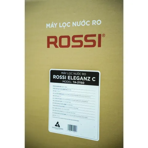 [Võ Hà Linh x Tân Á Đại Thành] Máy lọc nước RO Rossi Eleganz C TA-211S0 - 11 lõi, bổ sung Hydrogen hàm lượng cao