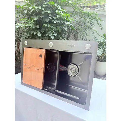 [Võ Hà Linh x Tân Á Đại Thành] Chậu rửa cao cấp Rossi RL210H thiết kế thông minh, bảo hành 2 năm