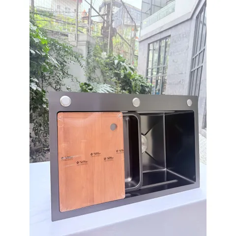 [Võ Hà Linh x Tân Á Đại Thành] Chậu rửa cao cấp Rossi RL210H thiết kế thông minh, bảo hành 2 năm