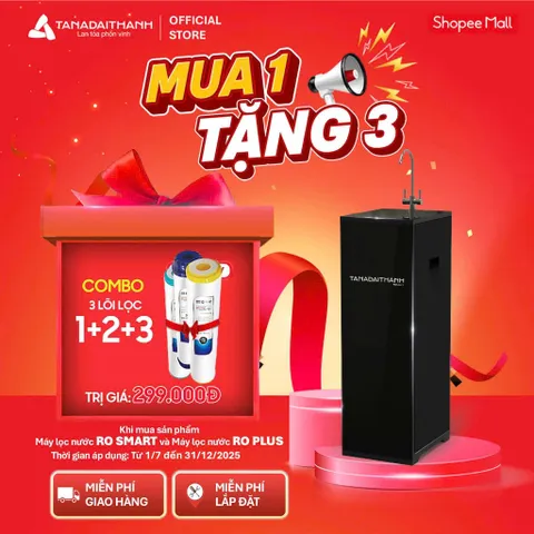 [GIAO LẮP TQ] Máy lọc nước RO Tân Á Đại Thành Smart 8 Lõi - Chính hãng, Bảo Hành 12 Tháng