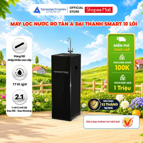 [GIAO LẮP TQ] Máy lọc RO Smart Tân Á Đại Thành 10 Lõi Cho Nguồn Nước Tinh Khiết Và Giàu Khoáng Chất