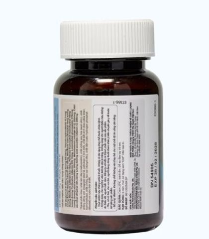 [ Nhập khẩu] Viên uống Herbs of Gold Organic Iron MAX Bổ Sung Sắt Hữu Cơ (Lọ 30 Viên)