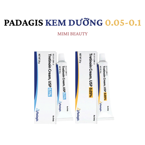PADAGIS Kem Dưỡng Tre Giảm Mụn 0.05 - 0.1 (20G)