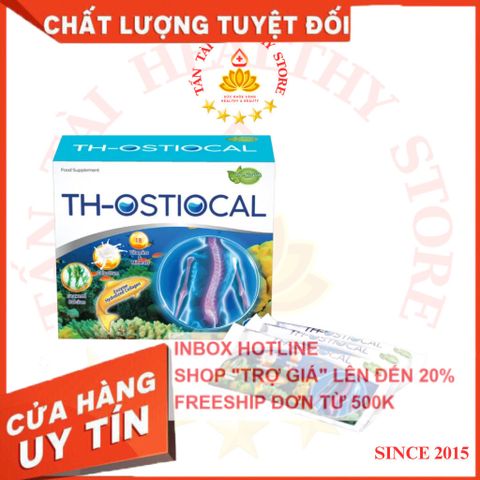 ✅[CHÍNH HÃNG, CHO KIỂM HÀNG] Bột TH - Ostiocal bổ sung Canxi, Collagen hỗ trợ xương & răng chắc khỏe