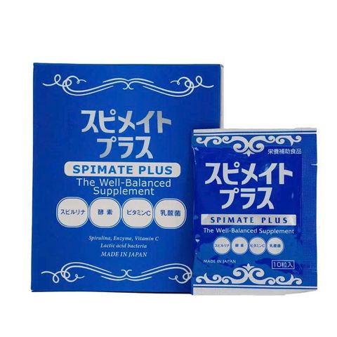 ✅[CHÍNH HÃNG, CHO KIỂM HÀNG] Viên Tảo Xoắn Spirulina Spimate Plus Nhật Bản, trẻ em và người lớn cần tăng cường sức khỏe