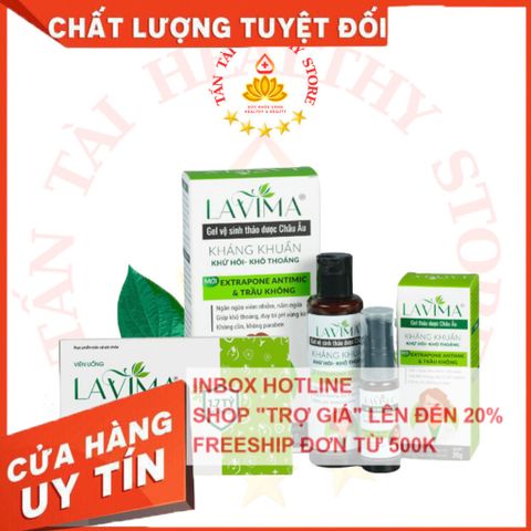 ✅[CHÍNH HÃNG, CHO KIỂM HÀNG] Bộ sản phẩm phụ khoa LAVIMA