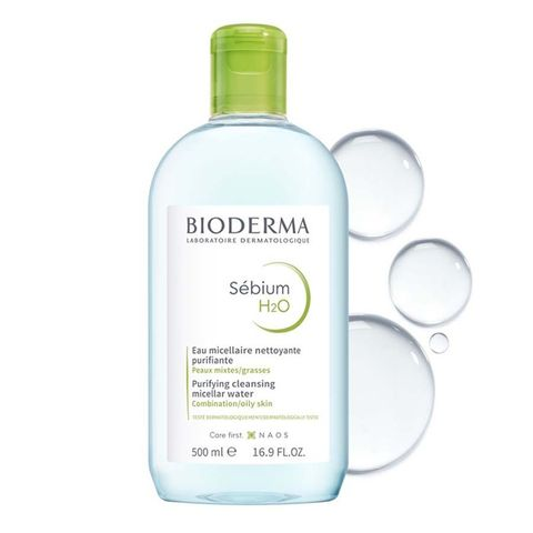 Nước Tẩy Trang Bioderma Sensibio H2O Miceller Water 500ml Date xa NK