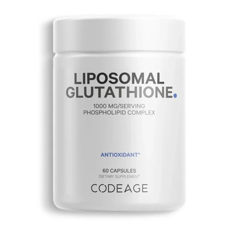 (Nhập Khẩu) Viên uống Codeage Liposomal Glutathione 1000mg 60 viên Mỹ  NK chính ngạch