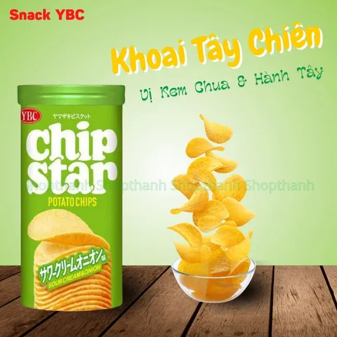 Snack Khoai Tây YBC Chip Star Nhật Bản – Bé Thích, Mẹ Yên Tâm, Văn Phòng Cũng Mê