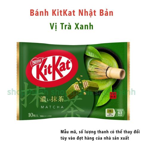 Bánh Socola KitKat Nhật Bản Chính Hãng - Hương Vị Truyền Thống Và Matcha, Dâu, Quả Mâm Xôi Nhật Bản