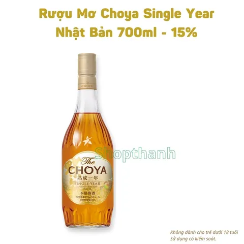 Rượu Mơ Choya Chai 700ml - Nồng Độ 14% - Rượu Mơ Ngâm Kishu Nhật Bản {Shop Thanh}