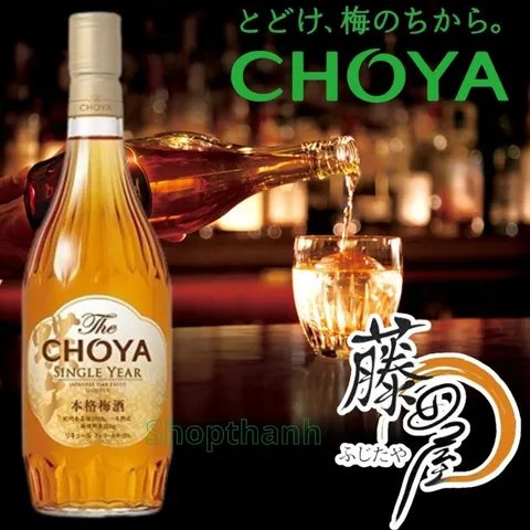 Rượu Mơ Choya Chai 700ml - Nồng Độ 14% - Rượu Mơ Ngâm Kishu Nhật Bản {Shop Thanh}