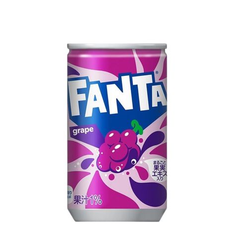 Nước Ngọt Fanta Nhật Bản Vi Nho, Vị Cam, Vị Đào -  Dung Tích  Lon 160 ml và 300ml 756041