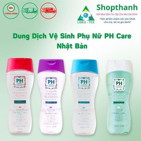 Dung dịch Vệ Sinh Phụ Nữ PH Care Japan Premium - 150ml