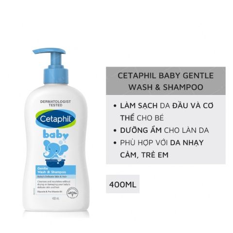 Sữa Tắm Gội Cetaphil Baby 400ml 756084