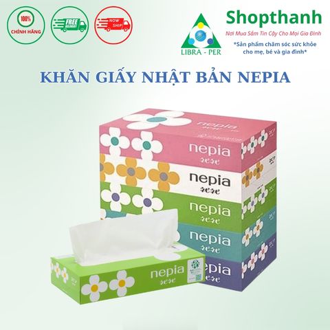 Khăn Giấy Nepia Nhật Bản Chất Lượng, Tiện Dụng, Mềm Mại, Không Bở Rách, An Toàn Cho Gia Đình Bạn